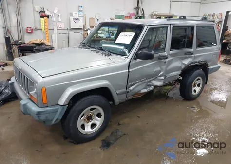 2001 Jeep Cherokee Sport z USA, uszkodzony, nr VIN 1J4FF48S31L630675